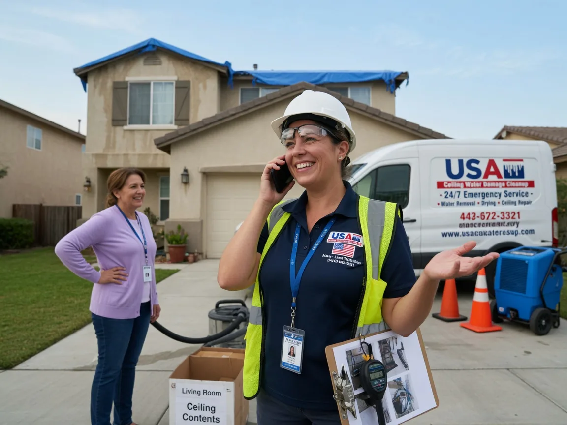 Ceiling Water Damage Restoration Mount Carroll, IL FAQs